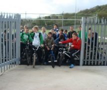 Blaengwawr Students Get on Their Bikes!