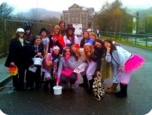 Treorchy raise money for Pudsey Bear