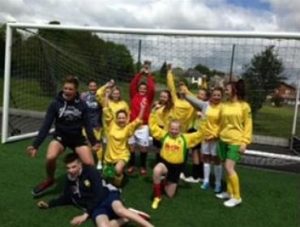 Well Done To Porth Girls Football Team