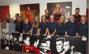 Gareth Bale Gets A Colourful Good Luck Message From Tonypandy Students