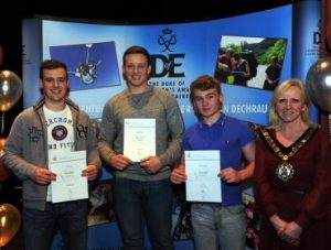 Young People Receive Their DofE Awards