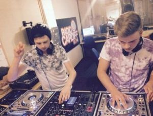 Trystan And Calvin Tear It Up At Radio Cardiff